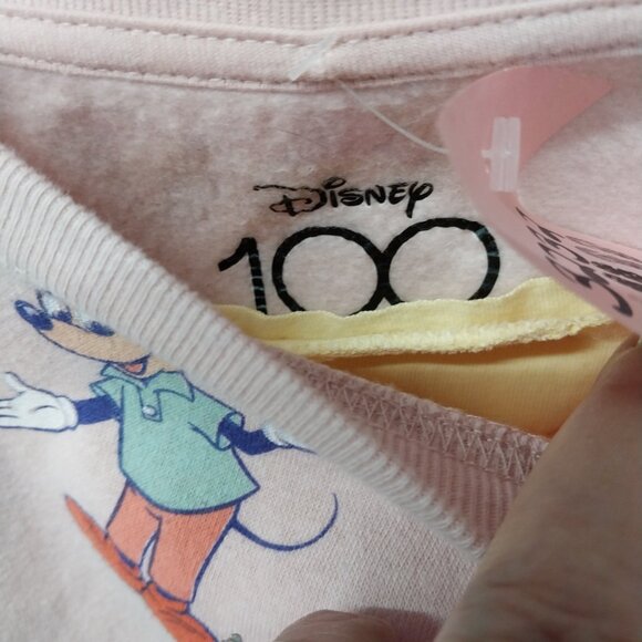 3232 Size XL Disney Loads Of Love Upcycled Sweatshirt Button Down Shirt Combo. - Picture 6 of 6